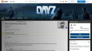 XBox Closed Preview Sign-up open. : dayz - Reddit