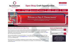 Day & Zimmermann: Open Shop Craft Opportunities - Jobs