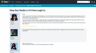 Stop Daz Studio 4.10 From Login In - Daz 3D Forums