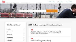 DB Karriere - DB Schenker Careers - Deutsche Bahn AG