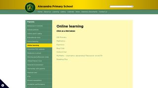 Online learning | Alexandra Primary School - Hounslow 020 8570 ...