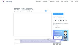 PowToon - Barton Hill Academy