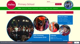 Halley Primary School: Welcome