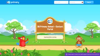 Login to DB Primary School - Content Portal
