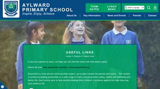 Useful Links | Aylward Primary School
