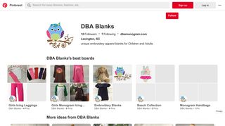 DBA Blanks (dbawholesale) on Pinterest