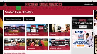 Season Ticket Holders | Arizona Diamondbacks - MLB.com