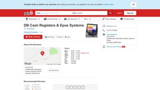 DB Cash Registers & Epos Systems - Security Systems - Cleethorpes ...