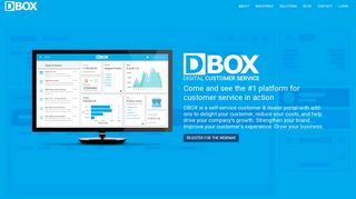 DBOX - customer portal - Seradex