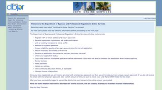 Real Estate - Licensing Portal - Renew/Maintain