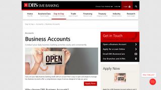 Business Account, Business Banking Accounts | DBS SME Bank India