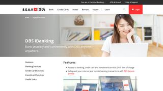 DBS iBanking | DBS Hong Kong