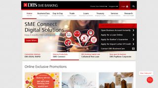 Business Banking, Online Banking for Business | DBS SME Banking