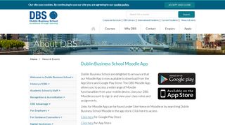 Dublin Business School Moodle App