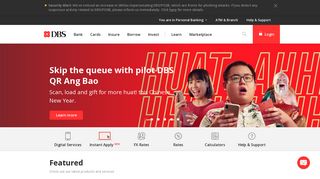 Home Personal Banking - DBS Bank