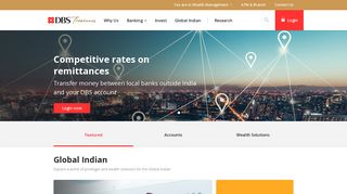 Global Indian Account | NRI Account | NRE & NRO ... - DBS Bank