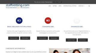 DBS – Staffvetting.com