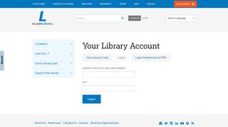 Login to the Catalog - DC Public Library