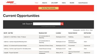 AARP - Find Your Career