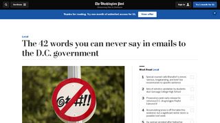The 42 words you can never say in emails to the D.C. government ...