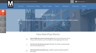 SelectPass | WMATA