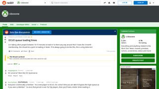 DCUO queue loading times : xboxone - Reddit