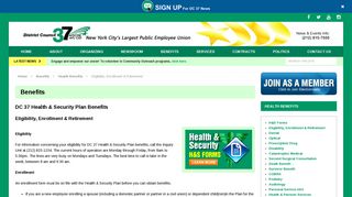 DC 37 Health and Security Plan Benefits: Eligibility, Enrollment and ...