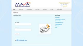 Student Login - Malaysia Aviation Academy [MAvA] - DCA