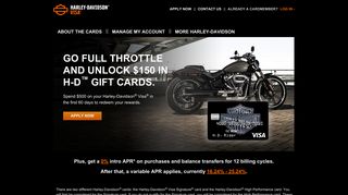 Harley-Davidson® Visa Credit Card from U.S. Bank