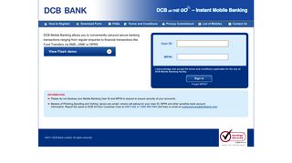 DCB Mobile Banking (Customer) - DCB Bank