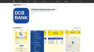 DCB Bank Mobile Banking App on the App Store - iTunes - Apple