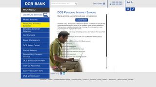 DCB Personal Internet Banking