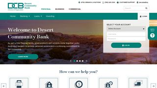 Desert Community Bank: Personal
