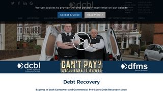 DCBL- Debt Recovery As Seen On Can't Pay? We'll Take It Away | DCBL