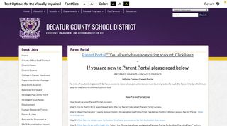 Parent Portal - Decatur County School District