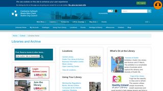 Libraries and Archive | Dublin City Council