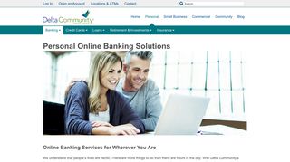 Online Credit Union Banking Services - Delta Community Credit Union