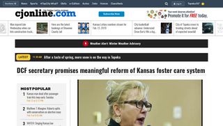 DCF secretary promises meaningful reform of Kansas foster care system