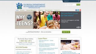 Florida Department of Children and Families: Home