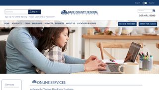 Online Services — Dade County FCU