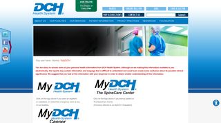 MyDCH - | DCH Health System