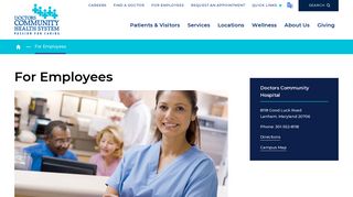 For Employees | Doctors Community Hospital