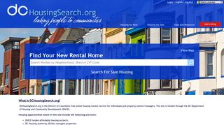 DCHousingSearch.org | Housing for Rent in District of Columbia