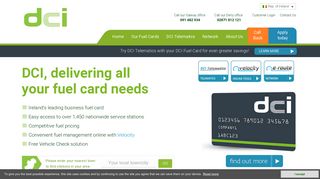 DCI Fuel Cards for Ireland businesses