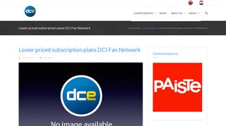 Lower priced subscription plans DCI Fan Network - Drum Corps Europe