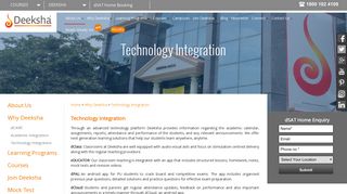 Deeksha's Technology Integration with dClass, eDUCATOR and dCloud