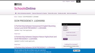 DCM PRESIDENCY, LUDHIANA - Schools Online - British Council
