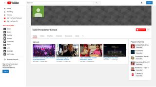 DCM Presidency School - YouTube