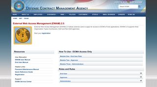 EWAM - Defense Contract Management Agency