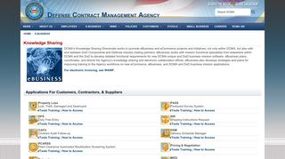 e-Business - Defense Contract Management Agency